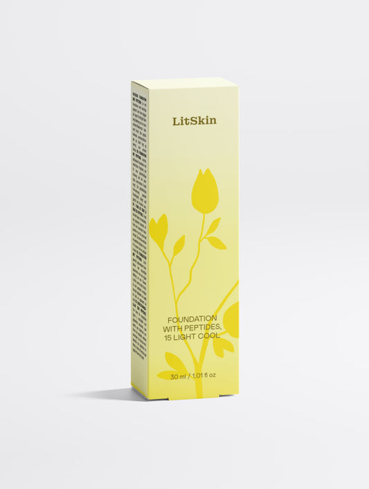 Foundation with Peptides, 15 Light Cool